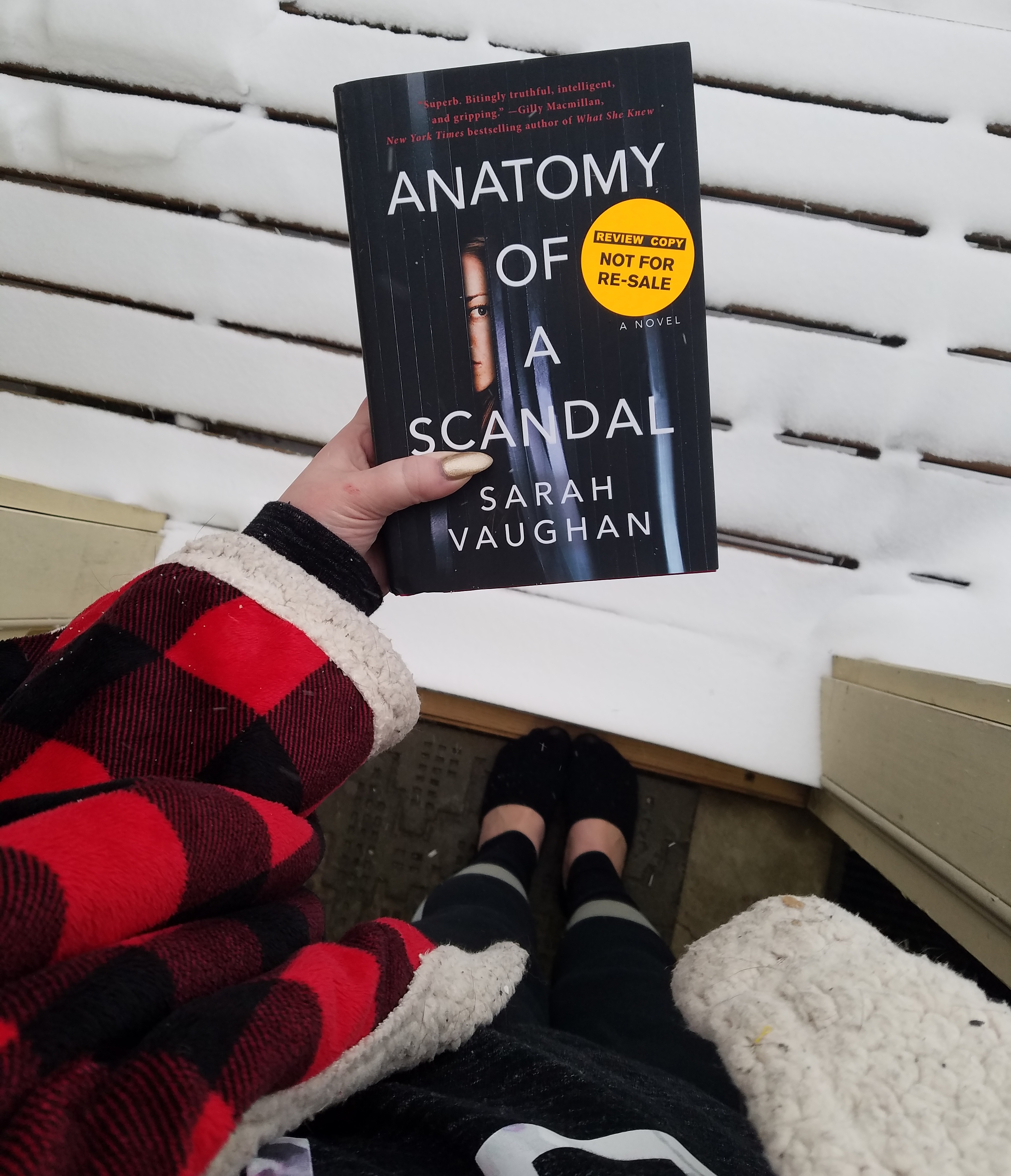 Book Mail – Anatomy of a Scandal by Sarah Vaughan – Jessicamap Reviews